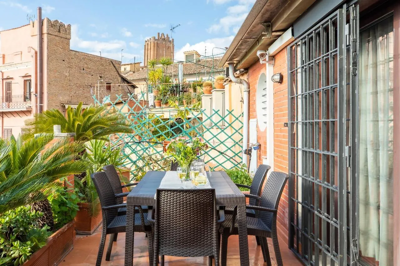 شقة Iflat Incredible View Of The Roman Forum